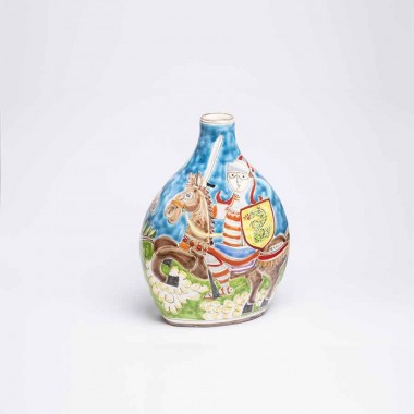 Bottiglia Decorativa ceramiche de simone DS BT610A Bottiglia Decorativa ceramiche de simone DS BT610A